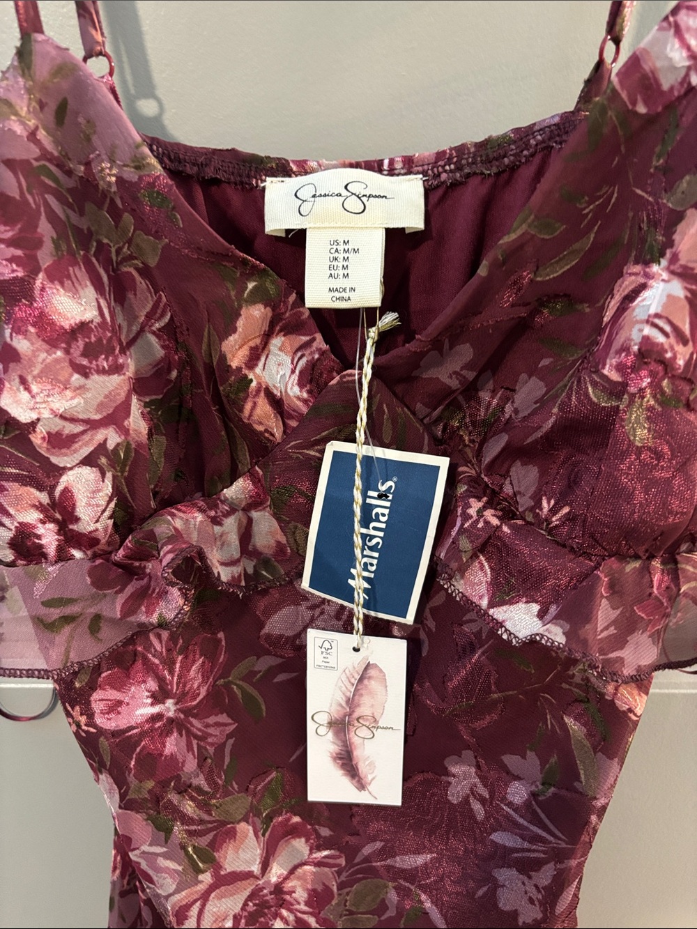 Jessica Simpson Ruffle Maxi Dress - Picture 4 of 4